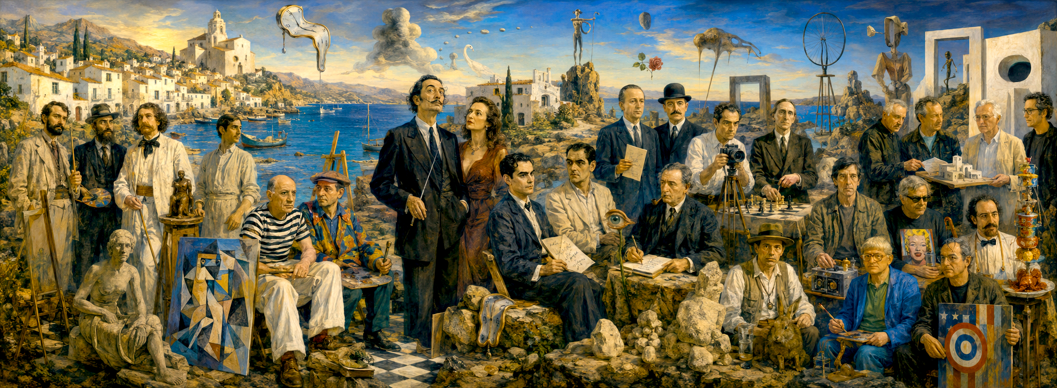 Cadaqués, lieu de rencontre des artistes
