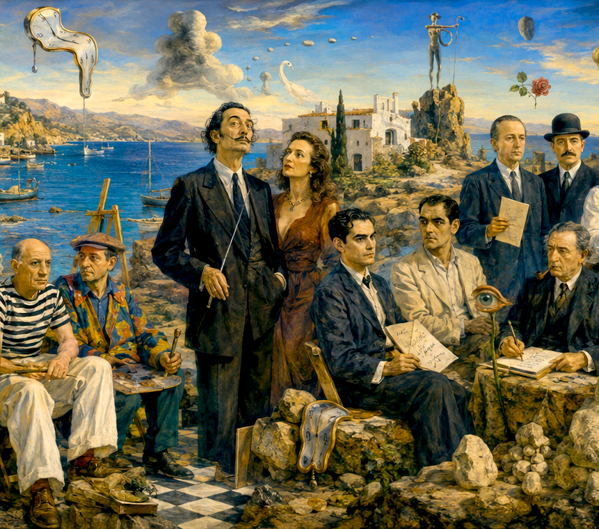 Cadaqués, lloc de trobada d'artistes